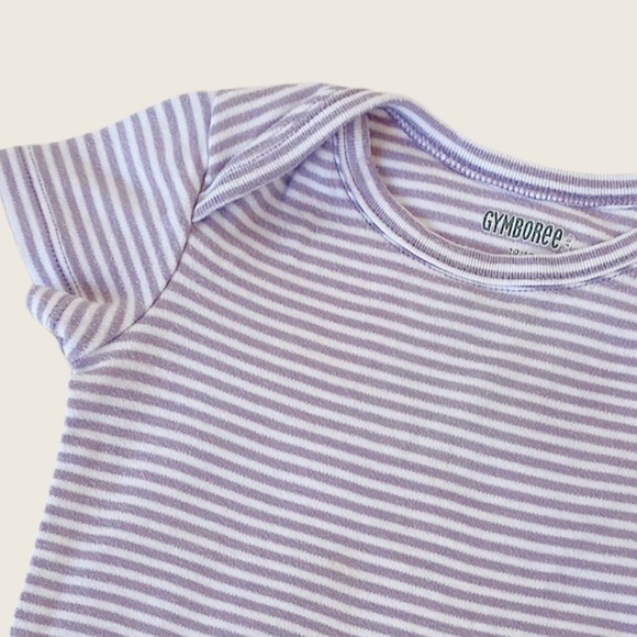 Gymboree Baby 12-18M Striped Bodysuit - Picture 3 of 4
